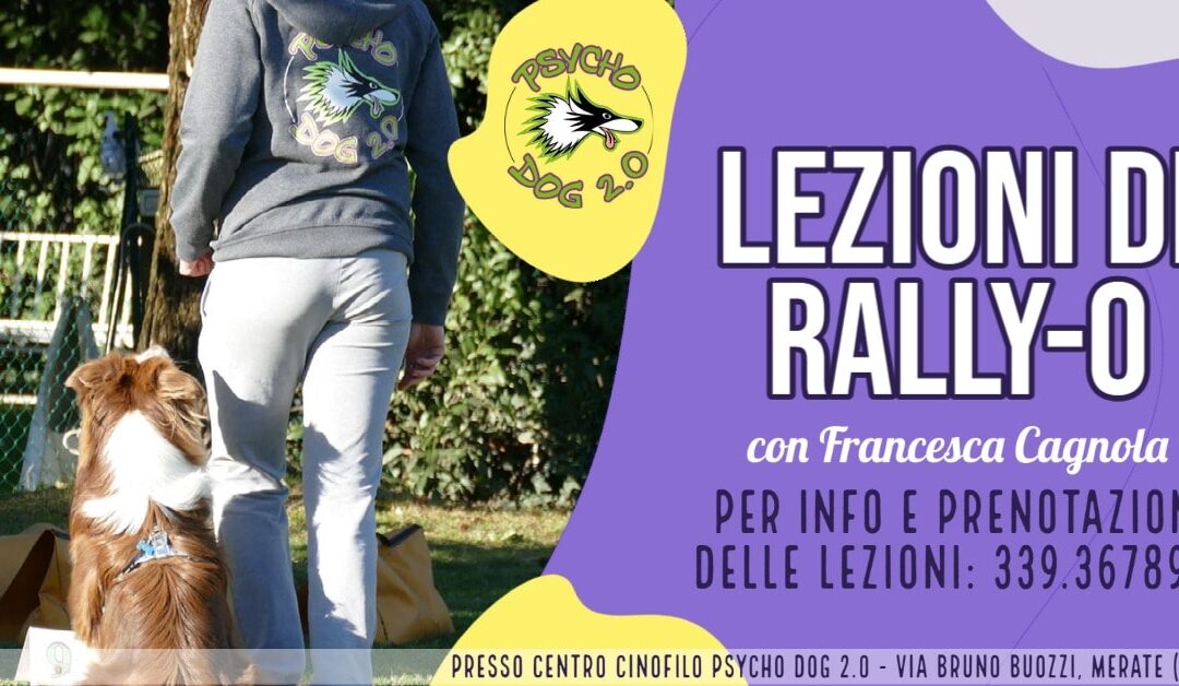 LEZIONI DI RALLY-OBEDIENCE